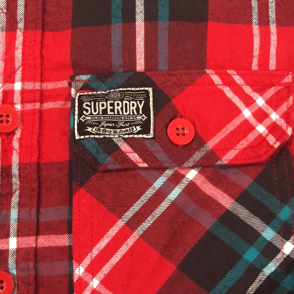 Superdry Long sleeve Lumberjack Twill - Men’s L - Picture 2 of 5